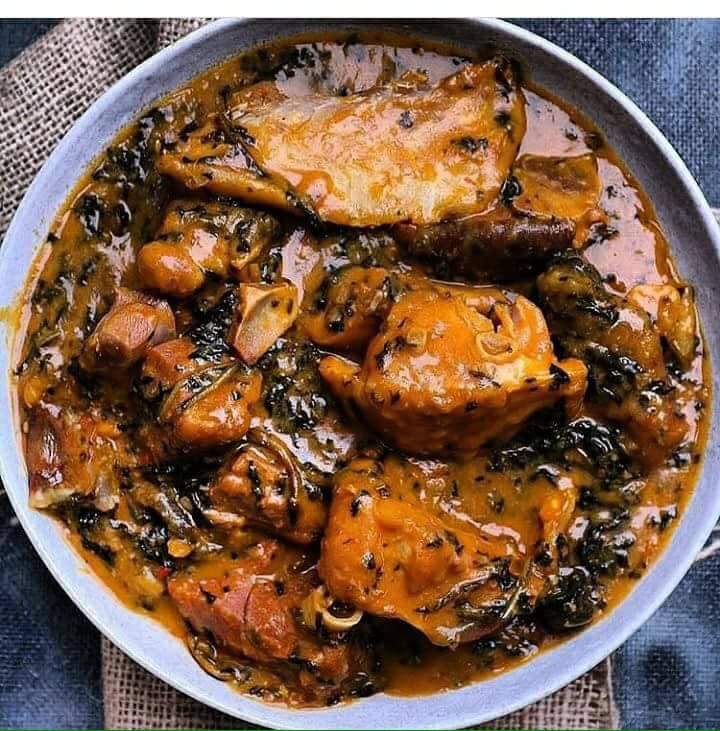 Bitterleaf Soup + 2 Beefs + 2 Swallow + Bottled Water + Takeaway Pack